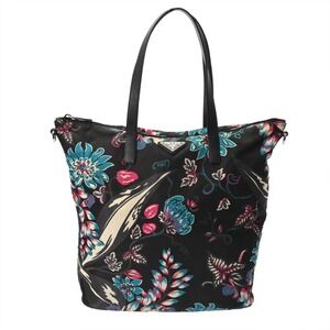 Prada tote bag Re Nylon Saffiano Black